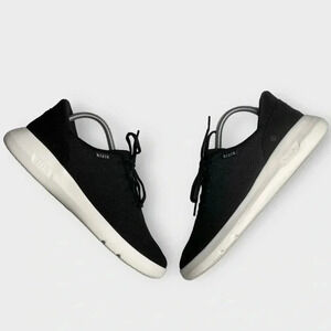 KIZIK Madrid Eco-Knit Sneakers Black Sz 8.5